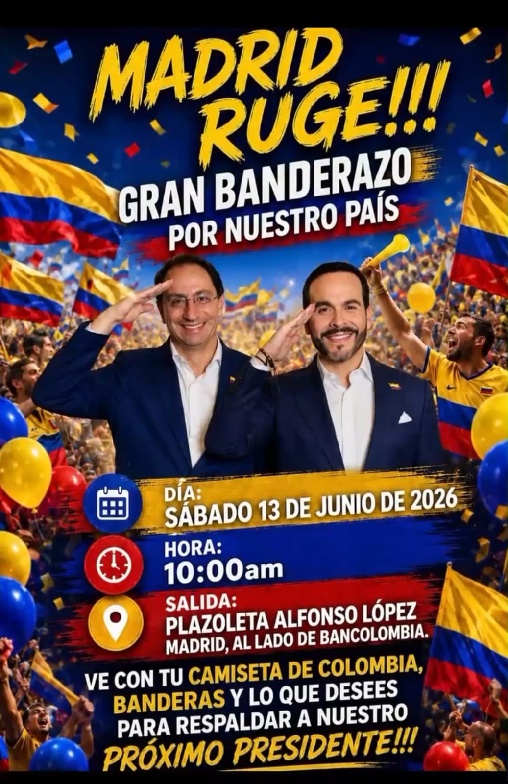 Banderazo Madrid